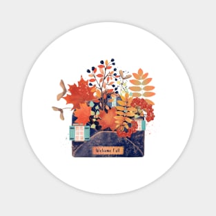 Welcome Fall Magnet